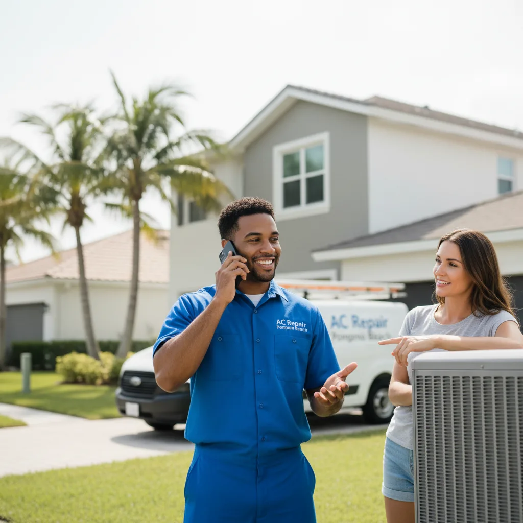 AC Repair Pompano Beach customer support in Blue Ash